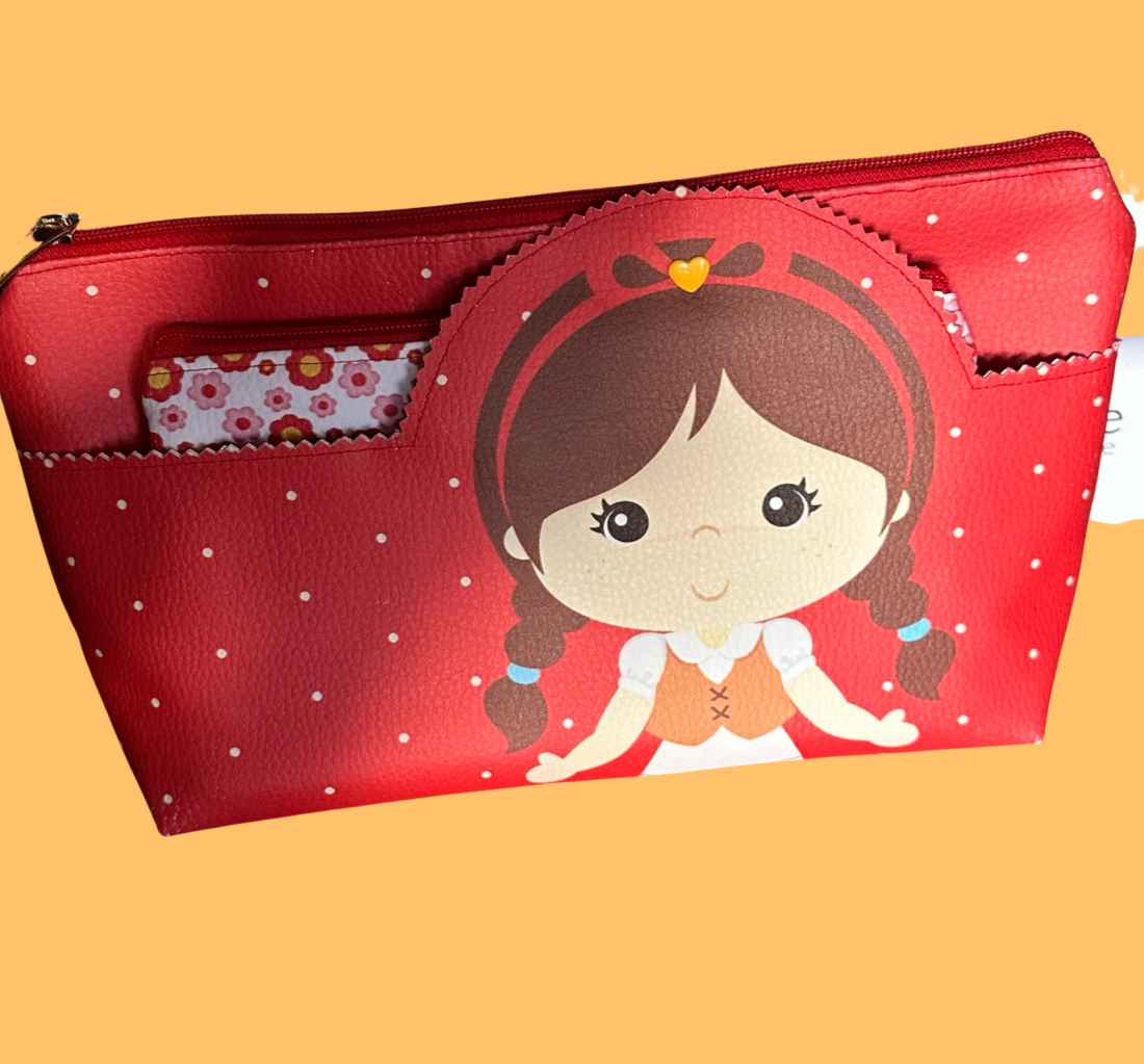 Necessaire Mila Menina 2 em 1